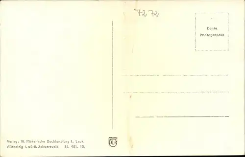 Altensteig Wuerttemberg  Kat. Altensteig