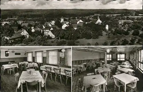 Wart Altensteig Gasthaus Baeckerei Cafe Traube Kat. Altensteig