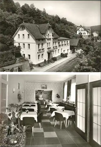 Altensteig Wuerttemberg Hotel Pension Baessler Kat. Altensteig