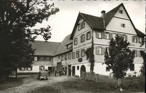 Garrweiler Gasthof Pension Hirsch Kat. Altensteig