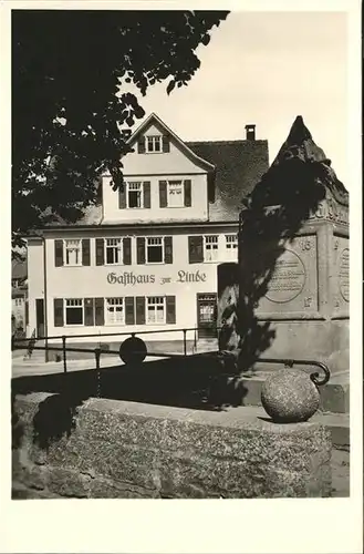 Wart Altensteig Gasthaus Pension Linde Kat. Altensteig