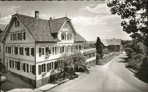 Heselbronn Gasthof Pension Hirsch Kat. Altensteig