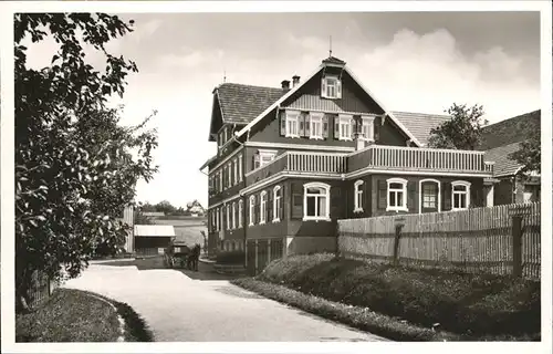 Heselbronn Gasthof Hirsch Kat. Altensteig