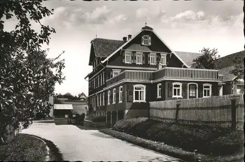 Heselbronn Gasthof Hirsch Kat. Altensteig