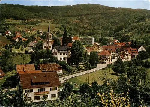 Sasbachwalden Totalansicht Kat. Sasbachwalden