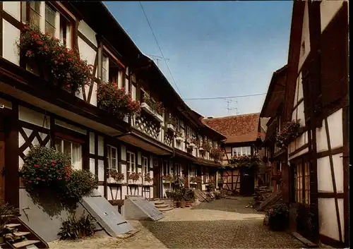 Gengenbach Engelgasse Kat. Gengenbach