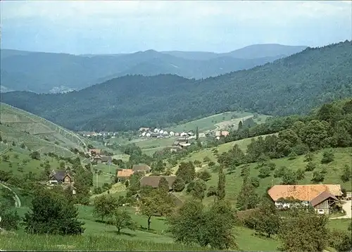 Bermersbach Gengenbach Bermersbachtal Kat. Gengenbach