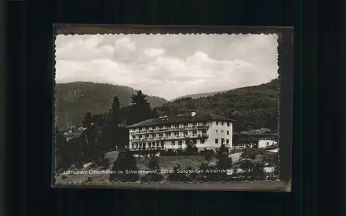 Ottenhoefen Schwarzwald Sanatorium Albertshoehe / Ottenhoefen im Schwarzwald /Ortenaukreis LKR