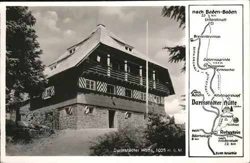 Ottenhoefen Schwarzwald Darmstaedter Huette / Ottenhoefen im Schwarzwald /Ortenaukreis LKR