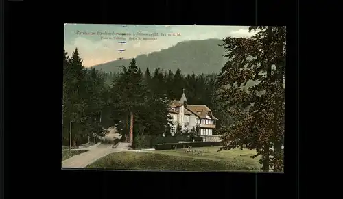 Breitenbrunnen Kurhaus Kat. Sasbachwalden