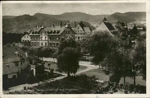 Gengenbach haushaltungsschule 
Mutterhaus Kat. Gengenbach