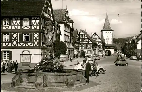 Gengenbach Marktplatz Kat. Gengenbach