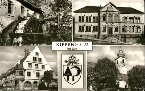 Kippenheim Kirche
Mittel-Muehle
Rathaus Kat. Kippenheim