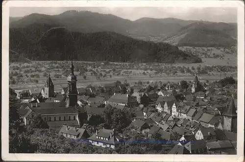 Gengenbach Totalansicht Kat. Gengenbach