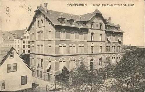 Gengenbach Haushaltungs-Institut St. Anna Kat. Gengenbach