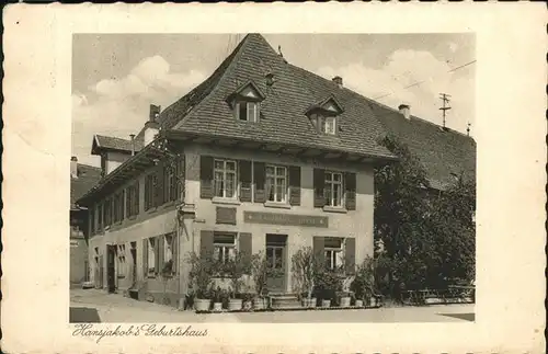 Haslach Kinzigtal Gasthaus Sonne