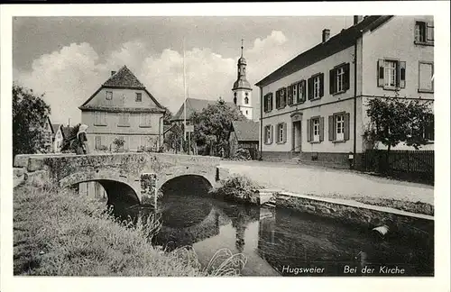 Hugsweier Bei der Kirche Kat. Lahr