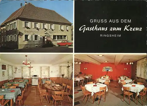 Ringsheim Gasthaus Krenz Kat. Ringsheim