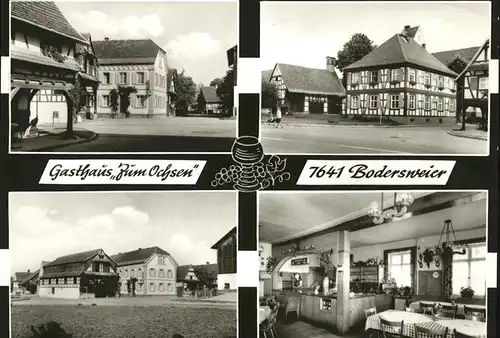 Bodersweier Gasthaus Ochsen Kat. Kehl