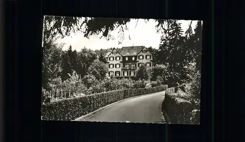 Oberachern Sanatorium Friedrichshoehe Kat. Achern