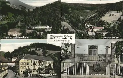 Bad Griesbach Rottal Brunnensaal, Hauptgebaeude / Bad Griesbach i.Rottal /Passau LKR