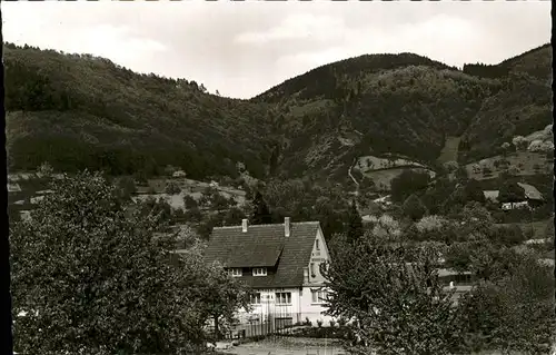 Lautenbach Renchtal Cafe Waldblick Kat. Lautenbach