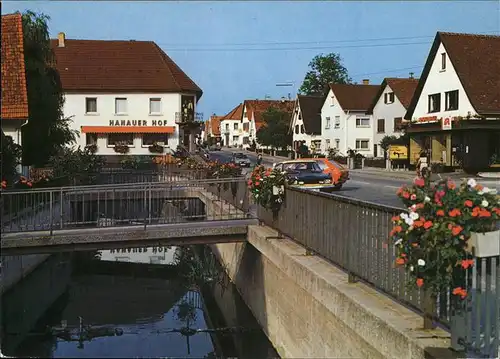 Appenweier Bruecke Hanauer Hof Kat. Appenweier