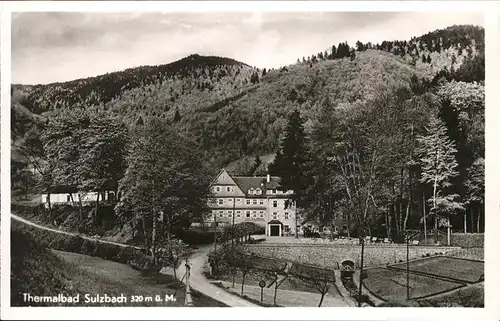 Sulzbach Malsch Thermalbad Sulzbach Kat. Malsch