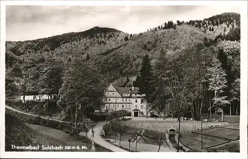 Sulzbach Malsch Thermalbad Kat. Malsch