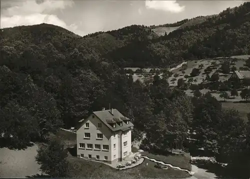 Lautenbach Renchtal Bad Sulzbach Pension Waldfrieden Kat. Lautenbach