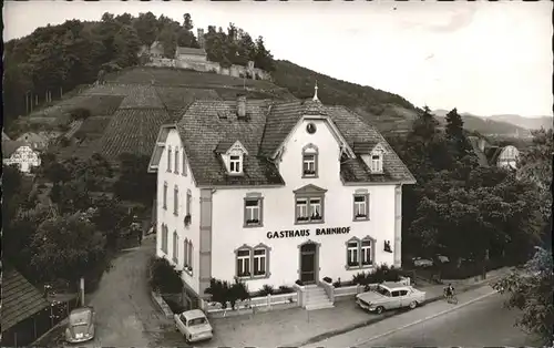 Ortenberg Baden Gasthaus Bahnhof Kat. Ortenberg