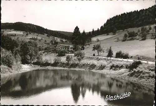 Lauf Baden Glashuetten [handschriftlich] Kat. Lauf