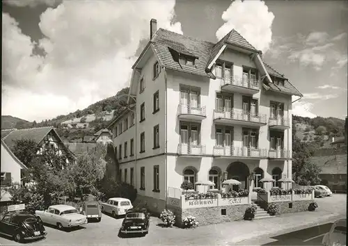Lautenbach Renchtal Hotel Sternen Kat. Lautenbach
