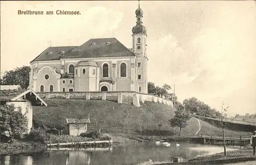 Breitbrunn Chiemsee Kirche Kat. Breitbrunn a.Chiemsee