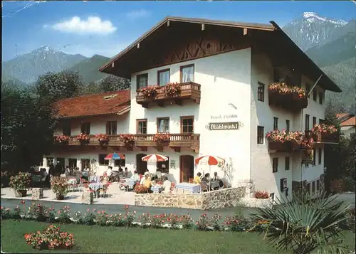 Staudach Oberbayern Cafe Muehlwinkl / Staudach-Egerndach /Traunstein LKR