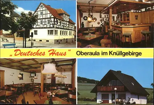 Oberaula Deutsches Haus Kat. Oberaula
