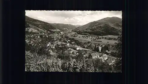 Lautenbach Renchtal Gesamtansicht Kat. Lautenbach