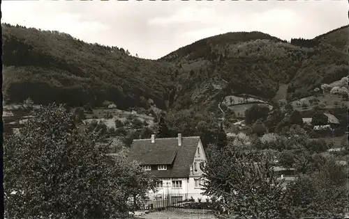 Lautenbach Renchtal Cafe Waldblick Kat. Lautenbach