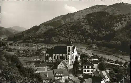 Lautenbach Renchtal Kirche Kat. Lautenbach