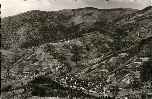 Lautenbach Renchtal Luftbild Kat. Lautenbach