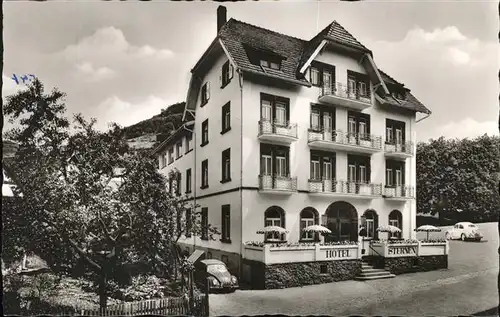 Lautenbach Renchtal Hotel Sternen Kat. Lautenbach