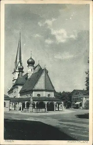 Prien Chiemsee Marktplatz  Kat. Prien a.Chiemsee