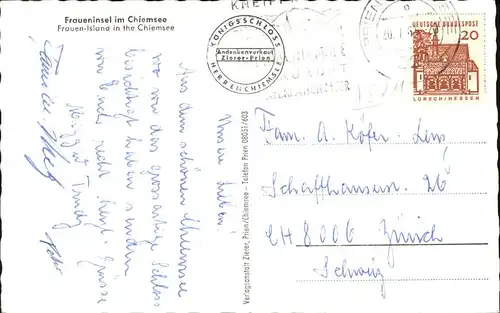 Fraueninsel Chiemsee  / Chiemsee /Rosenheim LKR