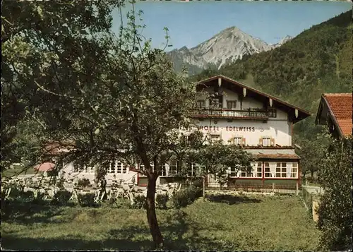 Ettenhausen Schleching Alpen Hotel Pension Edelweiss Kat. Schleching