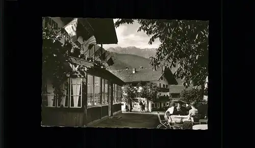 Ettenhausen Schleching Alpen Hotel Pension Edelweiss Kat. Schleching