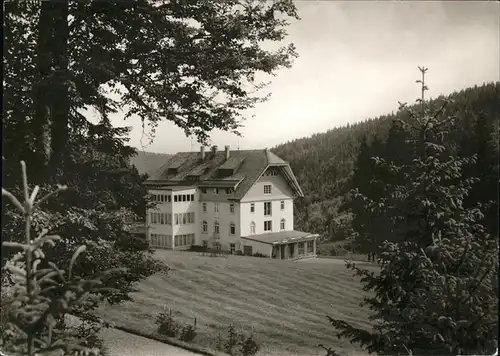 Notschrei Wald Hotel  Kat. Todtnau