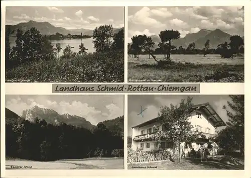 Rottau Chiemgau Landhaus Schmid  Kat. Grassau