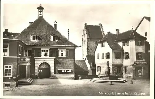 Markdorf Baden Rathaus Kat. Markdorf