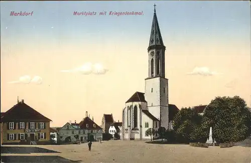 Markdorf Baden Marktplatz Kat. Markdorf