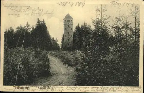 Taubenberg Aussichtsturm Kat. Bodolz